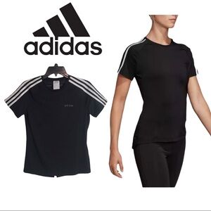 NWT adidas Design 2 Move 3 Stripes Women’s Tee